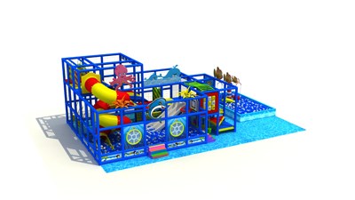 Equipo de juegos para niños en el parque infantil TQ-TQB170829